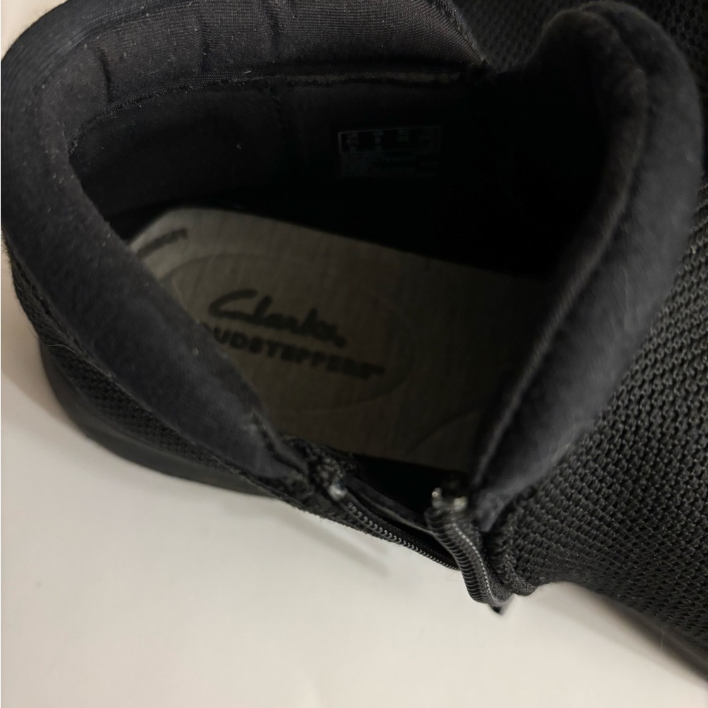 Clark’s Cloudsteppers Black Slip-On Shoes Size 8M - Picture 6 of 8